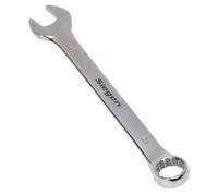 Sealey Walldrive Combi Spanner Chrome Vanadium Steel Polished Finish 21mm S01021
