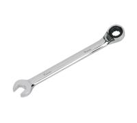Sealey WallDrive Reversible Ratchet Combination Spanner 10mm Micro-Locking