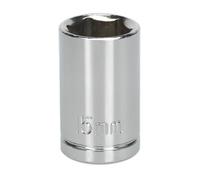 Sealey WallDrive Socket 15mm 1/2"Sq Drive - S0653