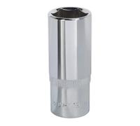 Sealey Walldrive Socket 19mm Deep 3/8" Drive Fully Polished Finish Tool Sp3819D