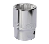 Sealey S34/27 Walldrive Socket 27mm 3/4"sq Drive