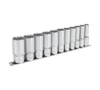 Sealey AK2673 Socket Set 11Pc 3/8inSq Drive 12Pt Deep Walldrive® Imperial