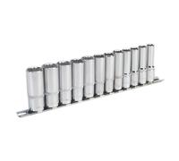 Sealey Socket Set AK2683 - 12pc 3/8" Drive 12pt Deep Walldrive Metric