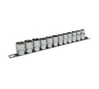 Sealey AK2682 Socket Set 12Pc 3/8inSq Drive 12Pt Walldrive® Metric