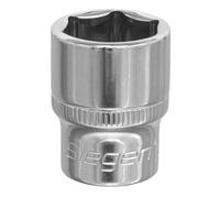 Sealey Walldrive Socket Tool 16mm 3/8" Square Drive Chrome Vanadium Steel S0583