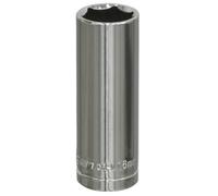 Sealey Walldrive Socket Tool 16mm Deep 3/8" Square Drive - Chrome Plated S0594