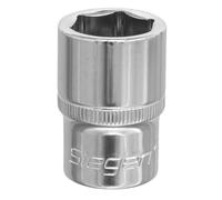Sealey Walldrive Socket Tool 18mm 1/2" Square Drive Chrome Vanadium Steel S0656