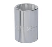 Sealey Walldrive Socket Tool 26mm 3/4" Square Drive Chrome Vanadium Steel S34/26