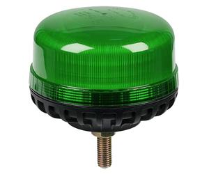 Sealey WB951LEDG 12V/24V SMD LED Warning Beacon with 12mm Bolt Fixing - Green