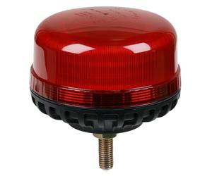 Sealey WB951LEDR 12V/24V SMD LED Warning Beacon with 12mm Bolt Fixing - Red