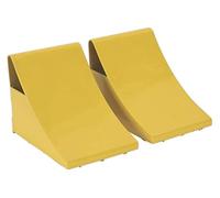 Heavy-Duty Steel Wheel Chocks 4kg - Pair