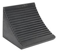 Heavy-Duty Rubber Wheel Chock - Single