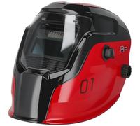 Sealey Auto Darkening Welding Helmet Red