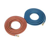 Sealey WH10 Welding Hose Set Oxyacetylene EN ISO 3821 (EN 559) 10m