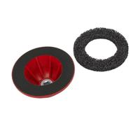Sealey Wheel Hub Cleaner, 1/2" Sq Drive Adaptor, 160mm Diameter - VS8001