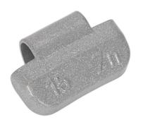 Sealey WWAH15 Wheel Weight 15G Hammer-On Plastic Coated Zinc For Alloy Wheels Pack Of 100