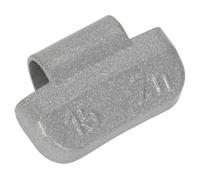 Sealey WWAH15 Wheel Weight 15G Hammer-On Plastic Coated Zinc For Alloy Wheels Pack Of 100