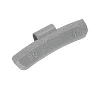 Sealey WWAH30 Wheel Weight 30G Hammer-On Plastic Coated Zinc For Alloy Wheels Pack Of 100