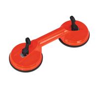 Sealey Windscreen Glass Removal 120mm Double Head Rubber Suction Gripper Heads