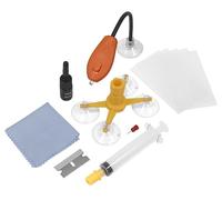 Sealey Windscreen Repair Kit & UV Light Stone Chip Cracks Restoration Kit SCS902