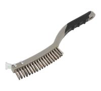 Sealey Wire Brush with Stainless Steel Fill & Scraper
