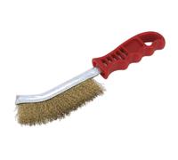 Sealey Wb05/R Wire Brush Brassed Steel Plastic Handle