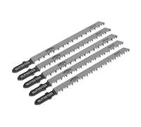 Sealey Jigsaw Blade Wood & Plastics 90mm 8tpi, Pack of 5
