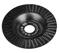 Sealey 3-Piece Wood Carving Disc Set for Angle Grinders 115mm 22mm Bore
