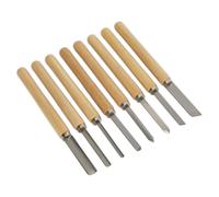 Sealey Wood Turning Chisel Set 8Pc