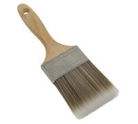 Sealey Paint Brush Wooden Handle Synthetic Bristles 76mm (3in)