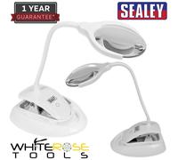 Sealey WL63/8D Rechargeable Dual Mount Magnifying Work Light 6 SMD...