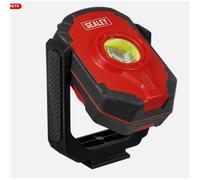 Sealey Rechargeable Worklight LED315 - 15W COB LED - Black/Red