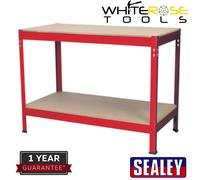 Sealey AP1210 Workbench 1.2M Steel Wooden Top