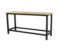 Sealey Workbench 1.8mtr Steel with 25mm Wood Top - Part No. AP0618