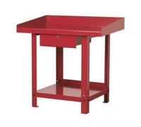 Sealey Workbench Steel 1Mtr with 1 Drawer Flat Packed Workbench Durable AP1010