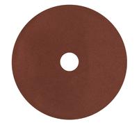 Sealey Worksafe® 115mm Fibre Backed Sanding Disc 80Grit - Pack of 25 WSD4580