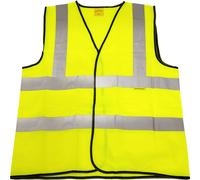 Sealey 9804XXL Hi-Vis Waistcoat (Site And Road Use) Yellow - Xx-Large