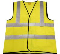Sealey WorkSafe Hi Vis Waistcoat Yellow XL