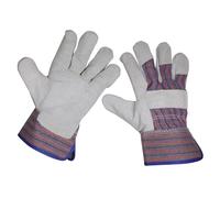 Sealey Worksafe® Rigger's Gloves - Pack of 6 Pairs SSP12/6