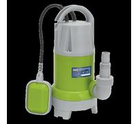 Sealey WPCD215 Submersible Clean & Dirty Water Pump Automatic 217L/min 230V