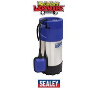 Sealey WPS92A Submersible Stainless Water Pump Automatic 92L/min 40m Head