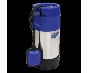 Sealey WPS92A Submersible Stainless Water Pump Automatic 92L/min 40m Head 230V