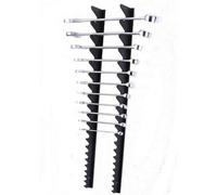 Sealey Wr01 2 Piece Sharks Teeth Draw Or Wall Mounted Spanner Rack