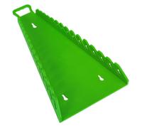Sealey Reverse Spanner Rack Capacity 15 Spanners Hi-Vis Green