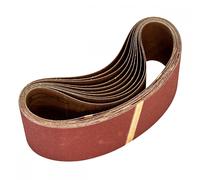 Sanding Belt 75 x 533mm 120Grit - Pack of 10