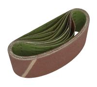 Sealey WSB6180 Worksafe® 100 x 610mm Sanding Belt 80Grit - Pack of 10