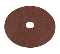 Sealey WSD4524 Worksafe® 115mm Fibre Backed Sanding Disc 24Grit - Pack of 25
