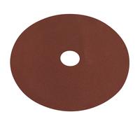 Sealey WSD4580 Worksafe® 115mm Fibre Backed Sanding Disc 80Grit - Pack of 25