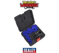 Sealey WSEHSK Electrician's Hole Saw Kit 9pc