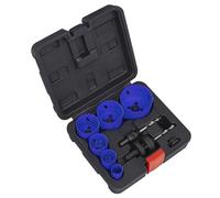 Sealey Electrician's Hole Saw Kit 9pc WSEHSK